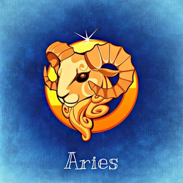 Aries zodiac artwork